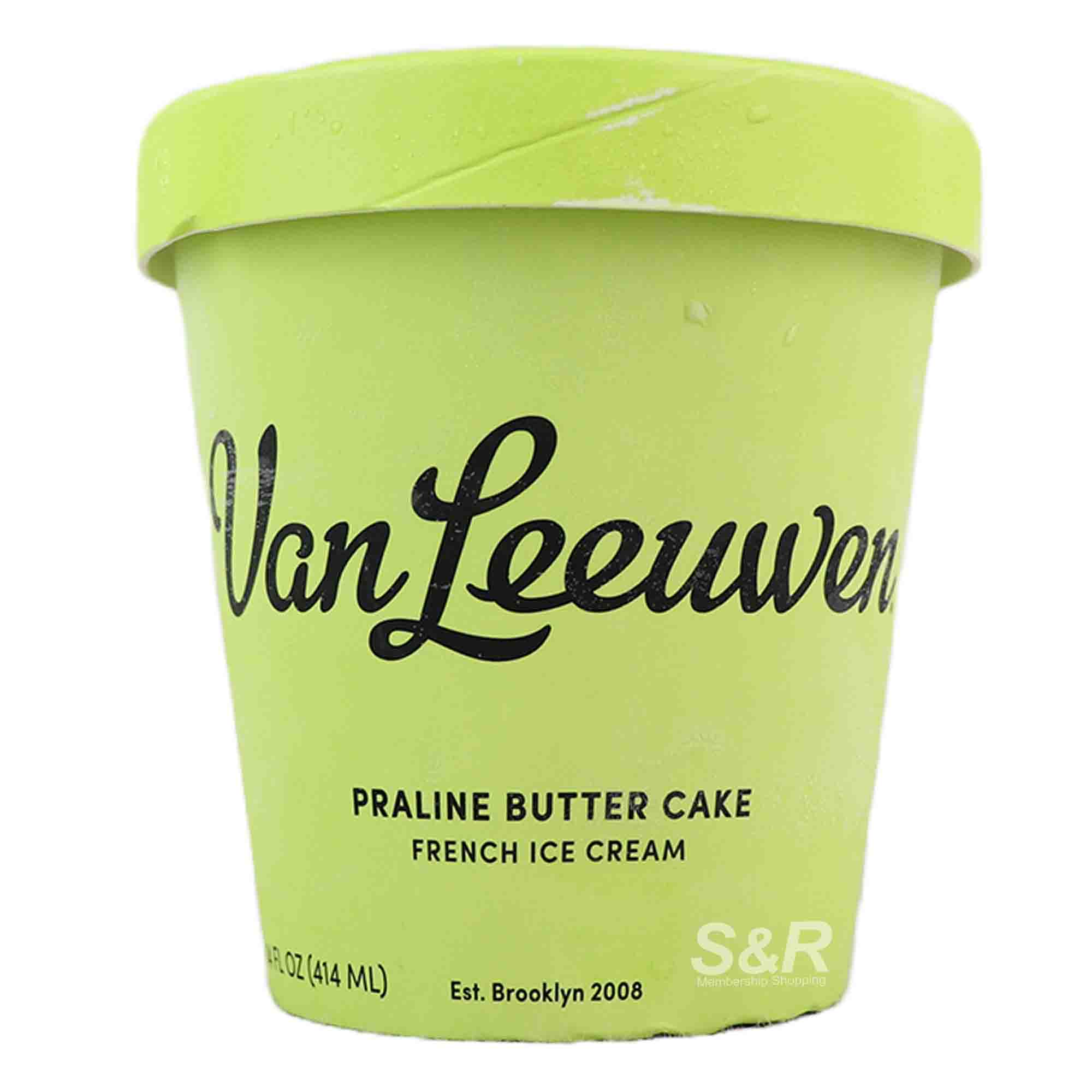 Van Leeuwen Praline Butter Cake French Ice Cream 414mL Van Leeuwen Praline Butter Cake French Ice Cream 414mL